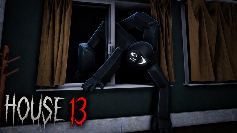 HOUSE 13 screenshot of The Reacher climbing through an open window at night